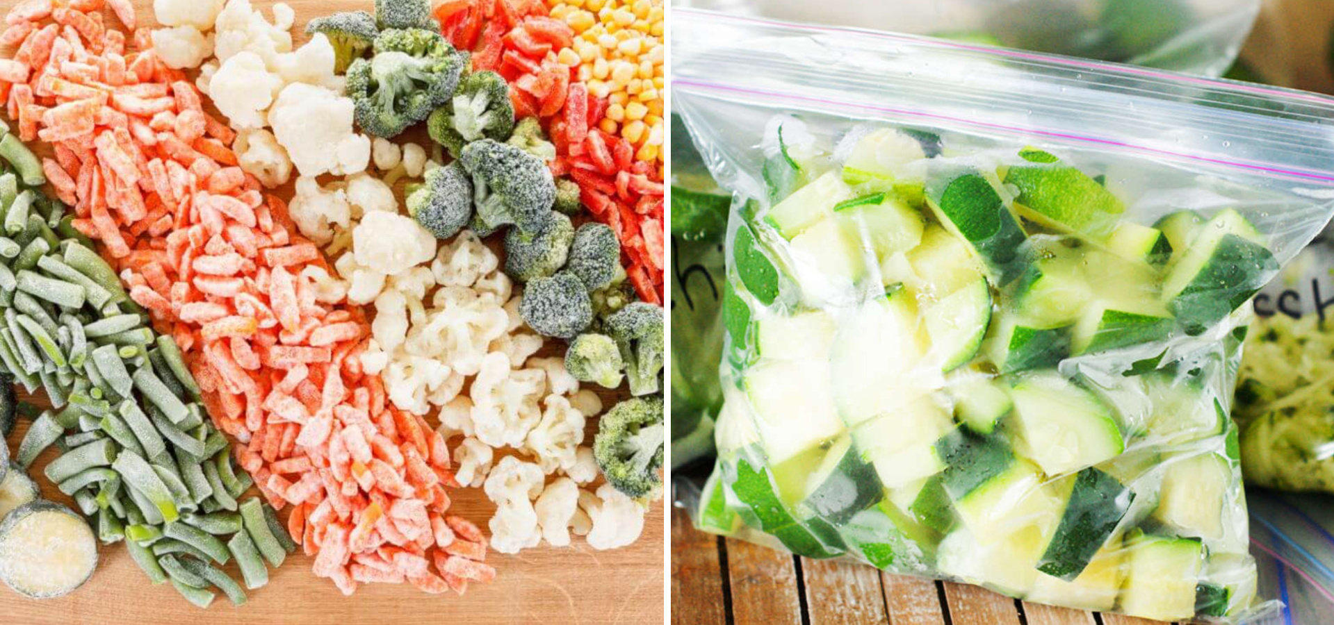 Які овочі краще заморожувати, а не консервувати