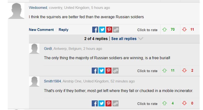 Лишь бы Путин был в могиле: "голодные британцы" ответили Скабеевой