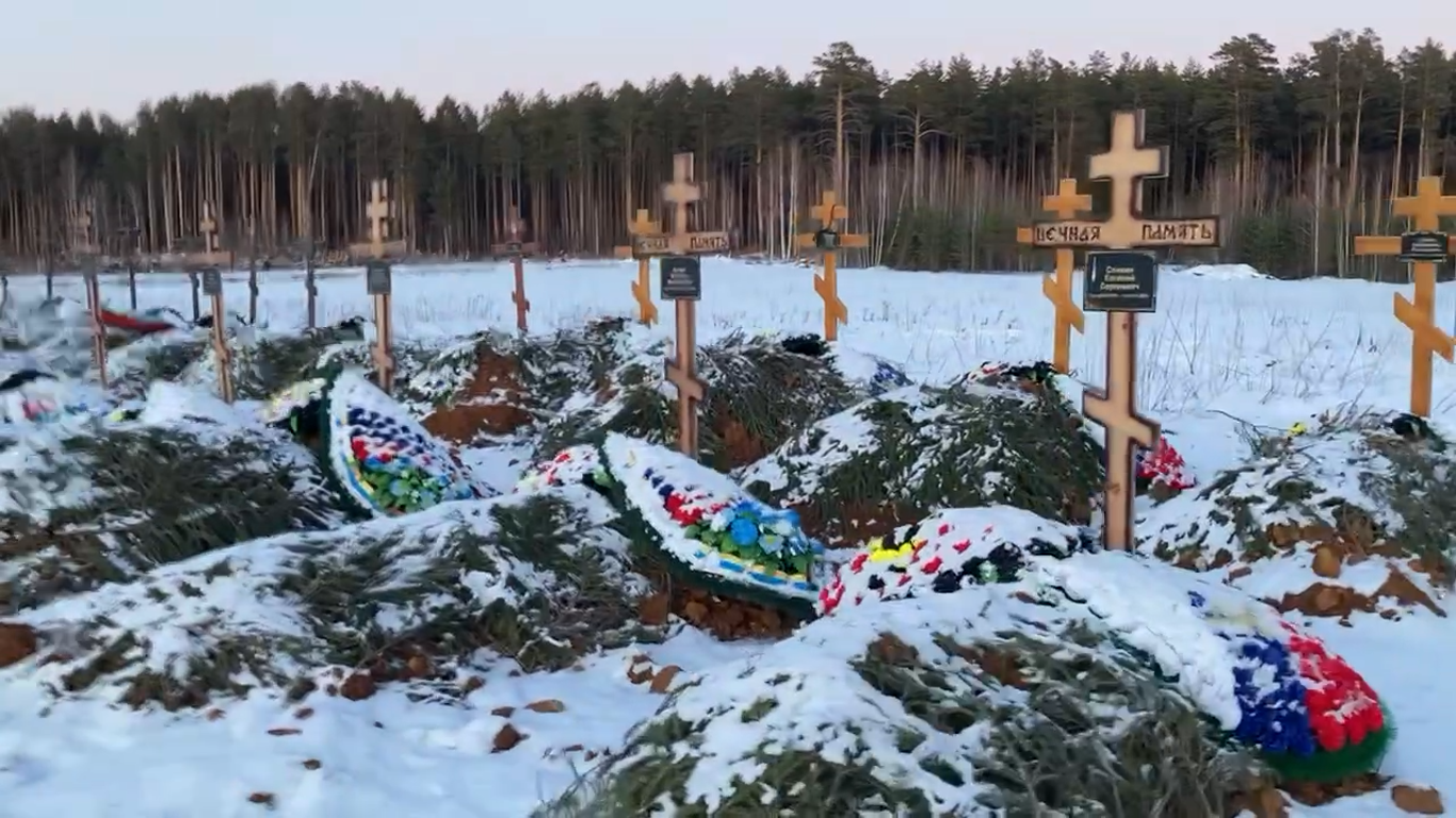 Під Єкатеринбургом знайшли таємне кладовище найманців ПВК "Вагнер": більшість були ліквідовані в Україні взимку. Відео 