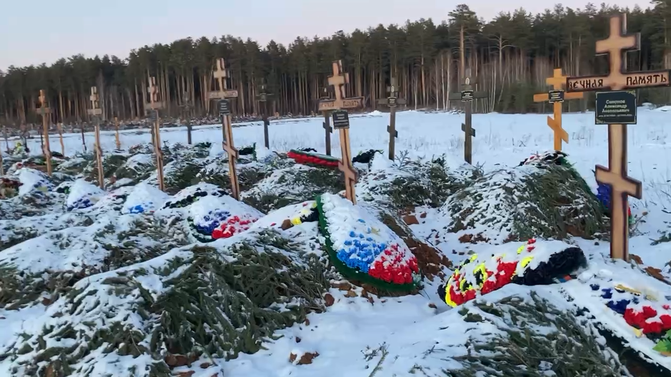 Потери России в войне против Украины – под Екатеринбургом нашли тайное  кладбище наемников ЧВК Вагнер – видео | OBOZ.UA