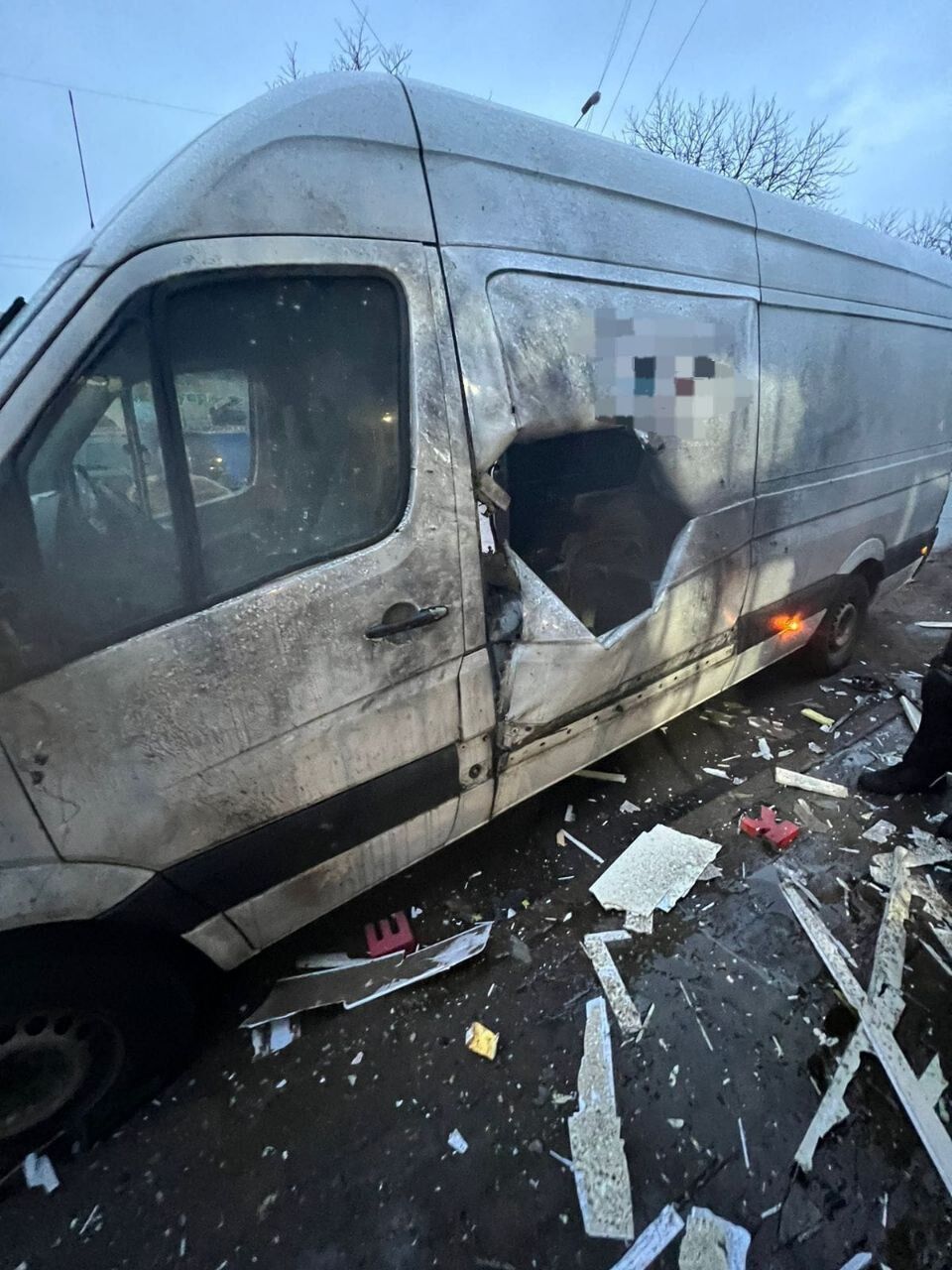 Войска РФ ударили по Константиновке из РСЗО "Ураган": шесть человек получили ранения. Фото