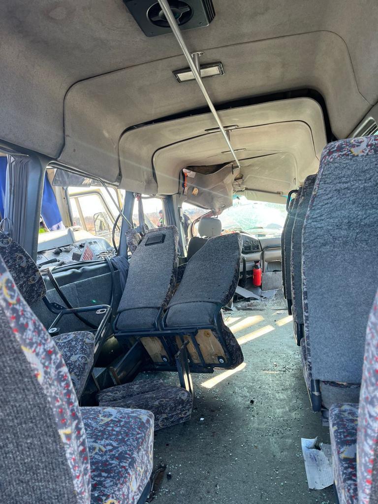 На Прикарпатье произошло смертельное ДТП: столкнулись два автобуса. Фото