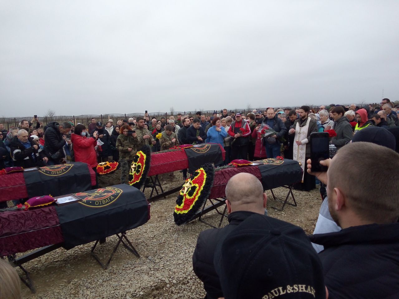 Похорон найманців-зеків у Краснодарському краї 19 березня