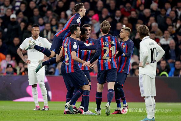 ''Реал'' забил в свои ворота и проиграл ''Барселоне'' в Кубке Испании. Видео