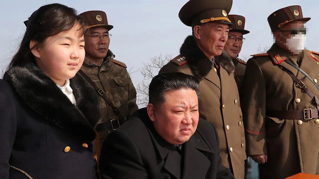 Ким Чен Ын привел дочь на ракетный полигон и заявил, что КНДР должна быть готова к нанесению ядерных контрударов