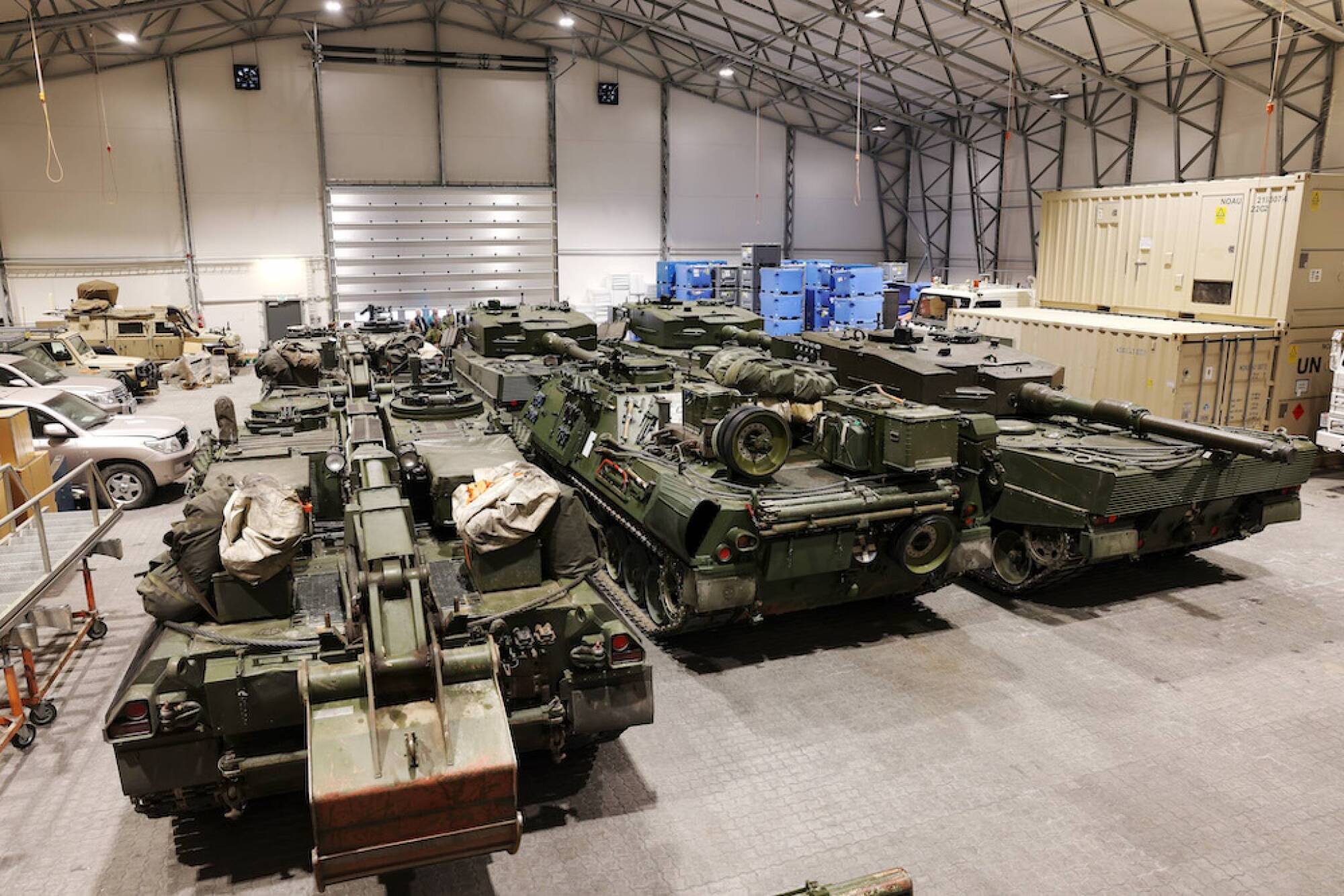 В Генштабе подтвердили, что норвежские Leopard 2 уже в Украине. Фото
