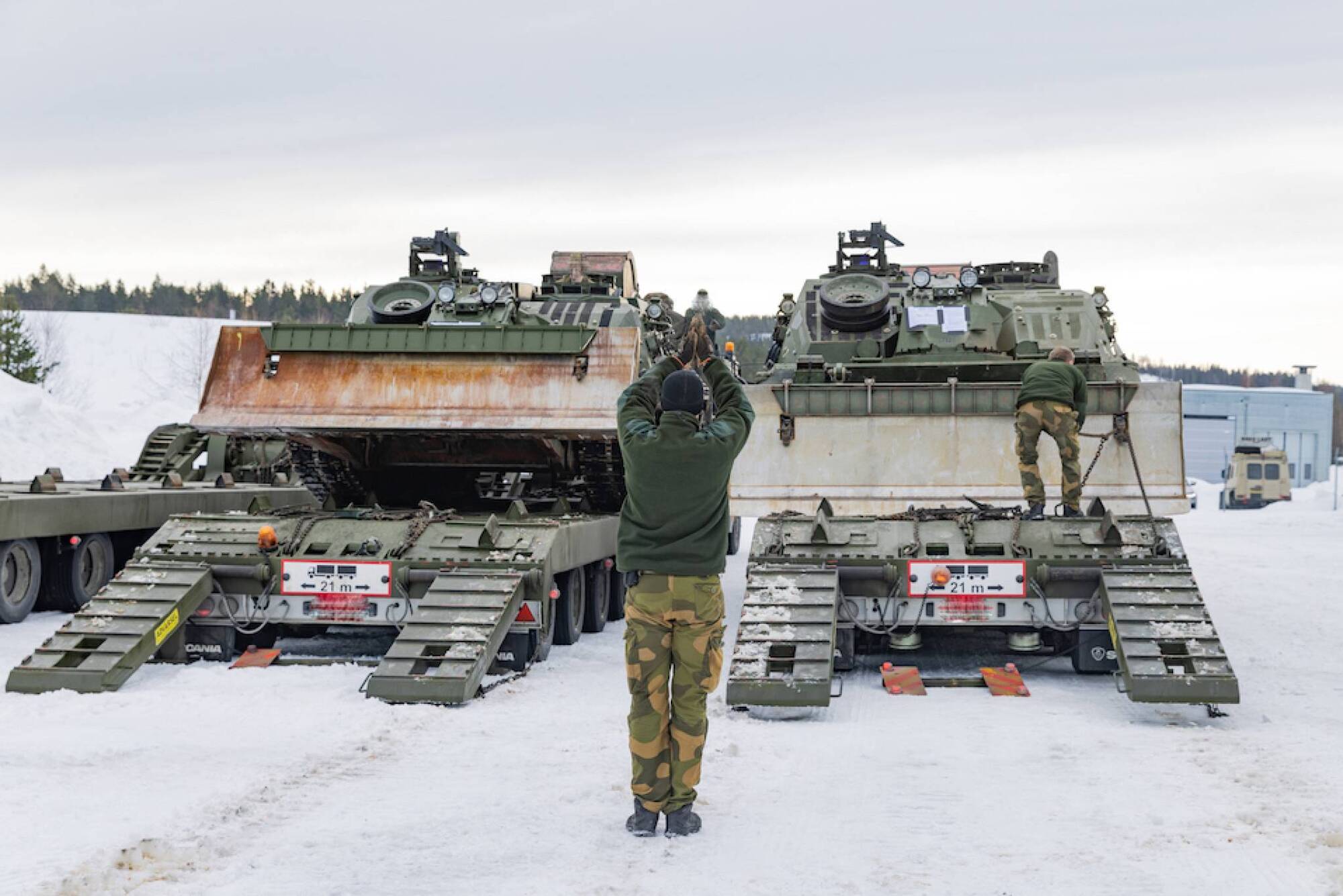 В Генштабе подтвердили, что норвежские Leopard 2 уже в Украине. Фото