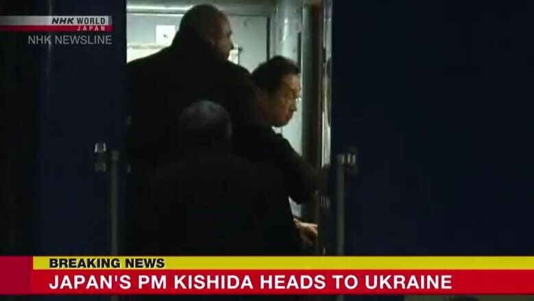 Визит не анонсировали: как премьер Японии добирался в Киев и чего ждать от его встречи с Зеленским