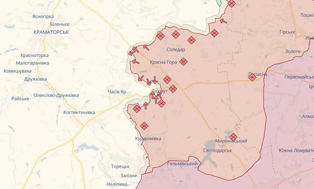 В Бахмуте продолжаются ожесточенные бои, войска РФ наступают на Авдеевку: в Генштабе рассказали о ситуации на фронте и на оккупированных территориях