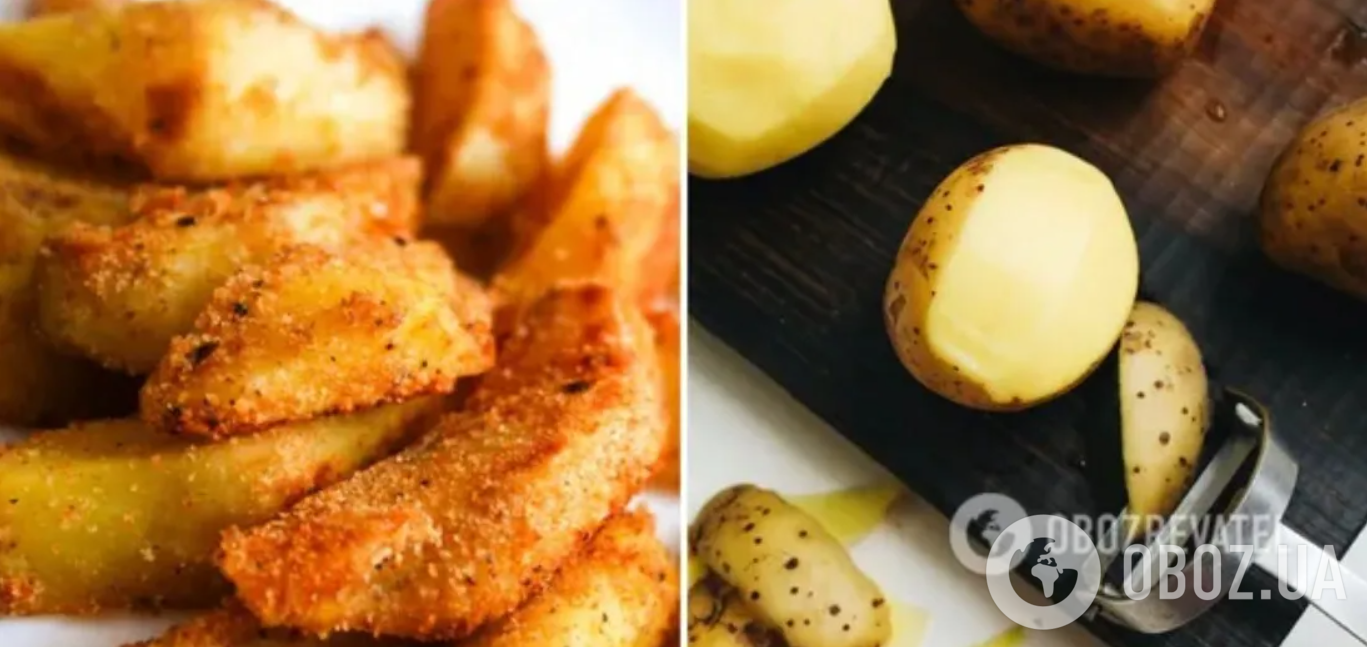 Как вкусно пожарить картофель с хрустящей корочкой