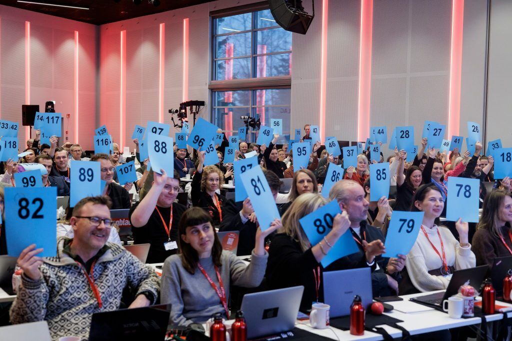 "Помогите украинским СМИ стать более устойчивыми": руководители НСЖУ приняли участие в конгрессе журналистов Норвегии