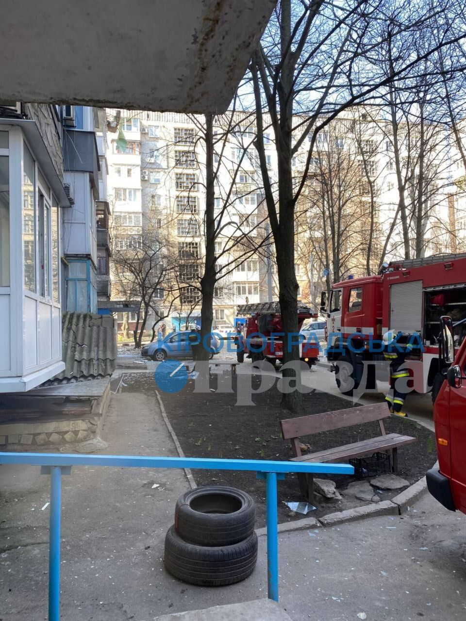 У Кропивницькому під час повітряної тривоги  стався вибух газу в багатоповерхівці: є постраждалий. Фото і відео