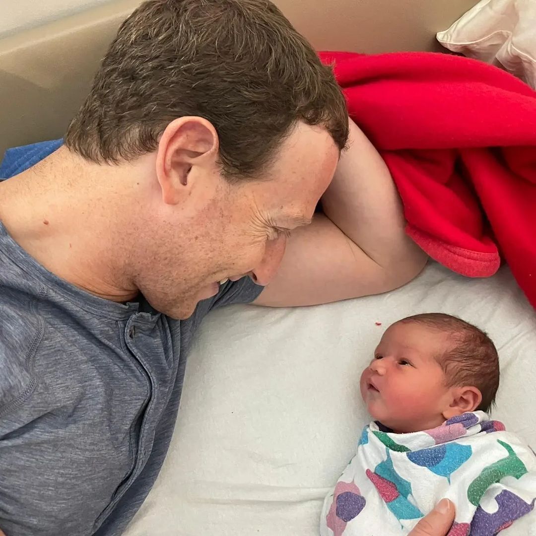 Марк Цукерберг втретє став батьком і показав новонароджену дочку. Фото