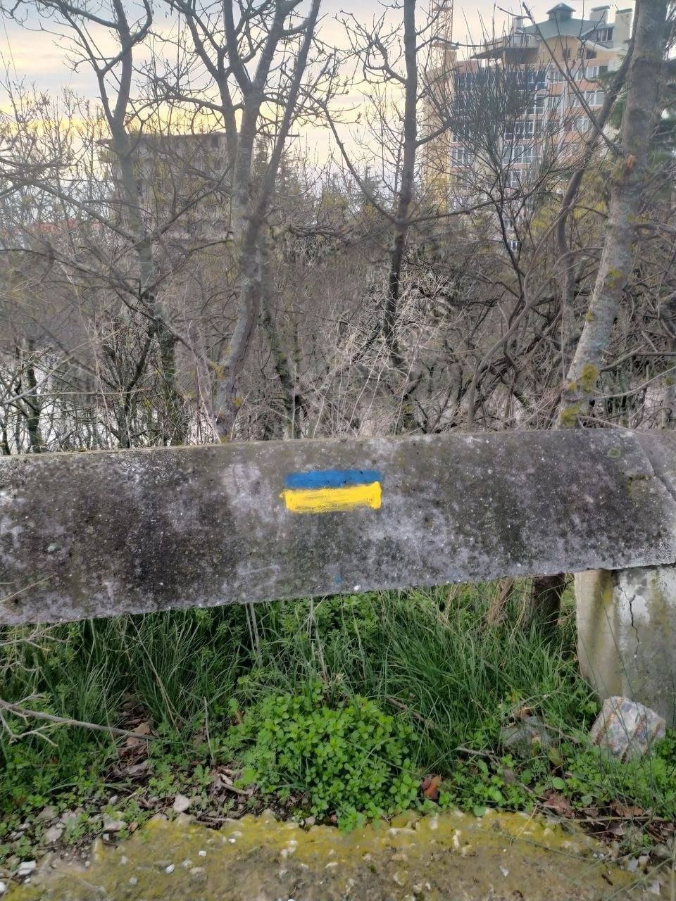 "Придет время – виновные ответят": в Крыму патриоты устроили смелую акцию и сделали предупреждение оккупантам. Фото и видео