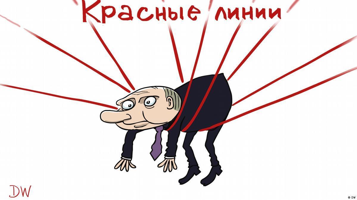 Путін заплутався у власних "червоних лініях"