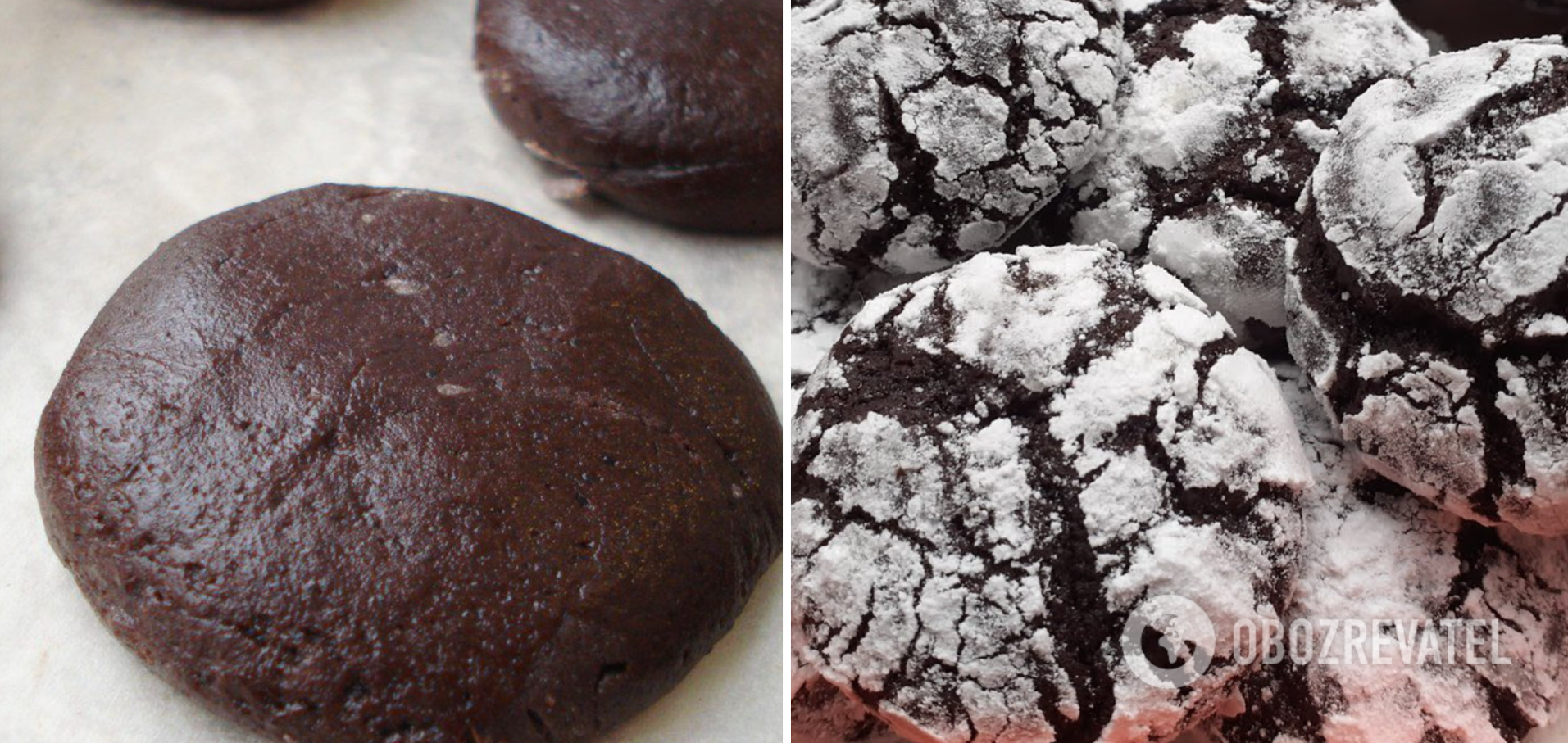 Шоколадне тісто на печиво