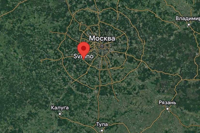 За 70 км від  Москви виявили уламки безпілотника з написом "Слава Україні". Фото 