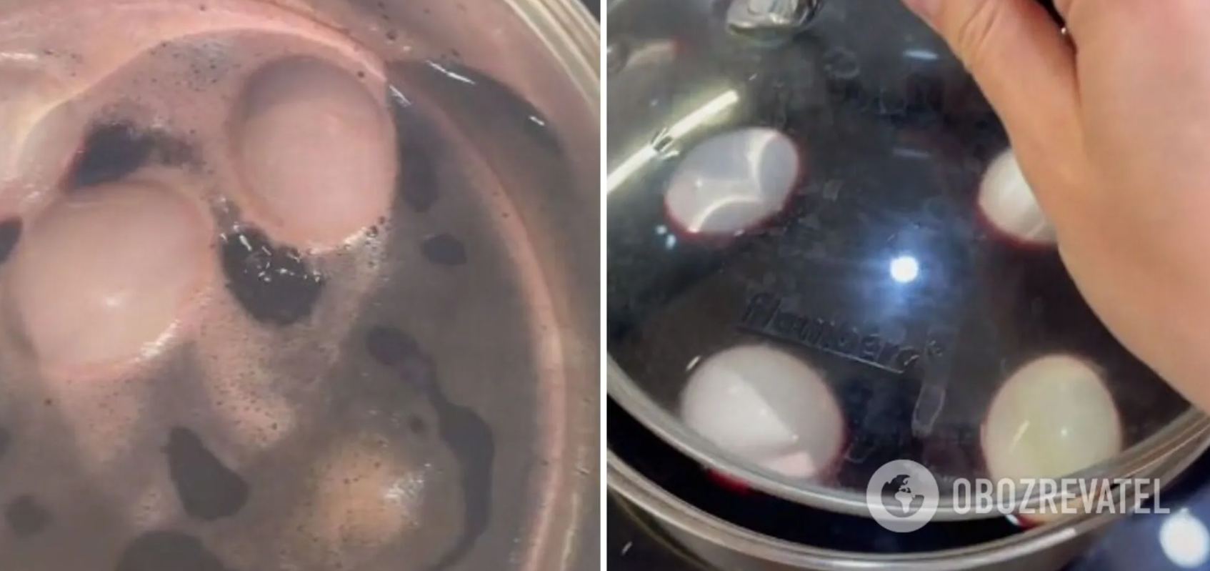 Как правильно красить яйца вином на Пасху