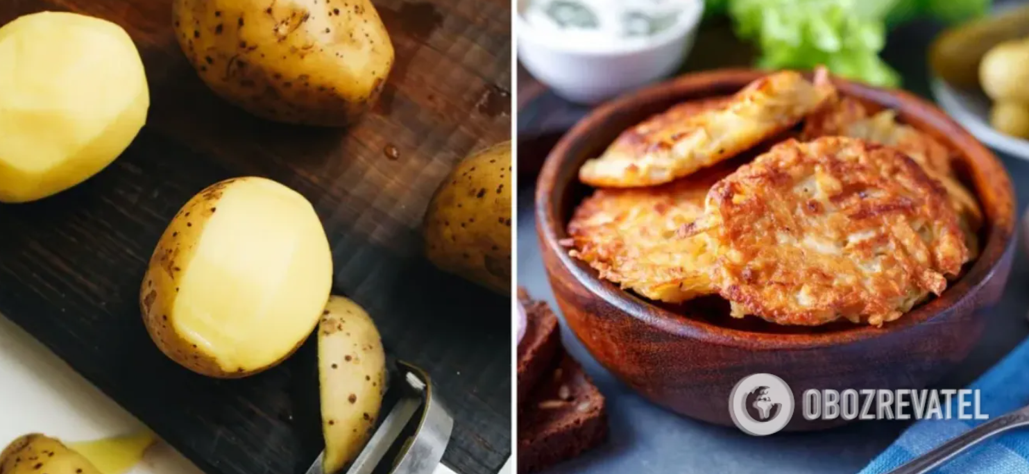 Як приготувати деруни з картоплі