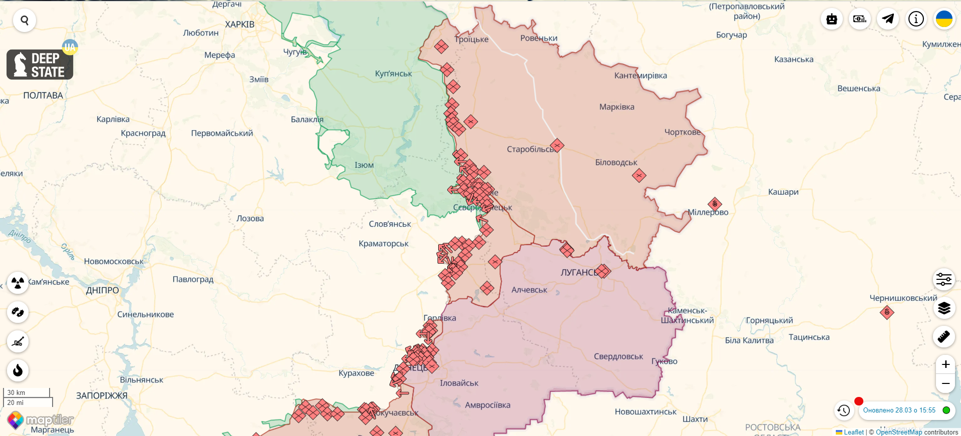 У ЗСУ спрогнозували подальші дії армії РФ на Харківщині й Донбасі