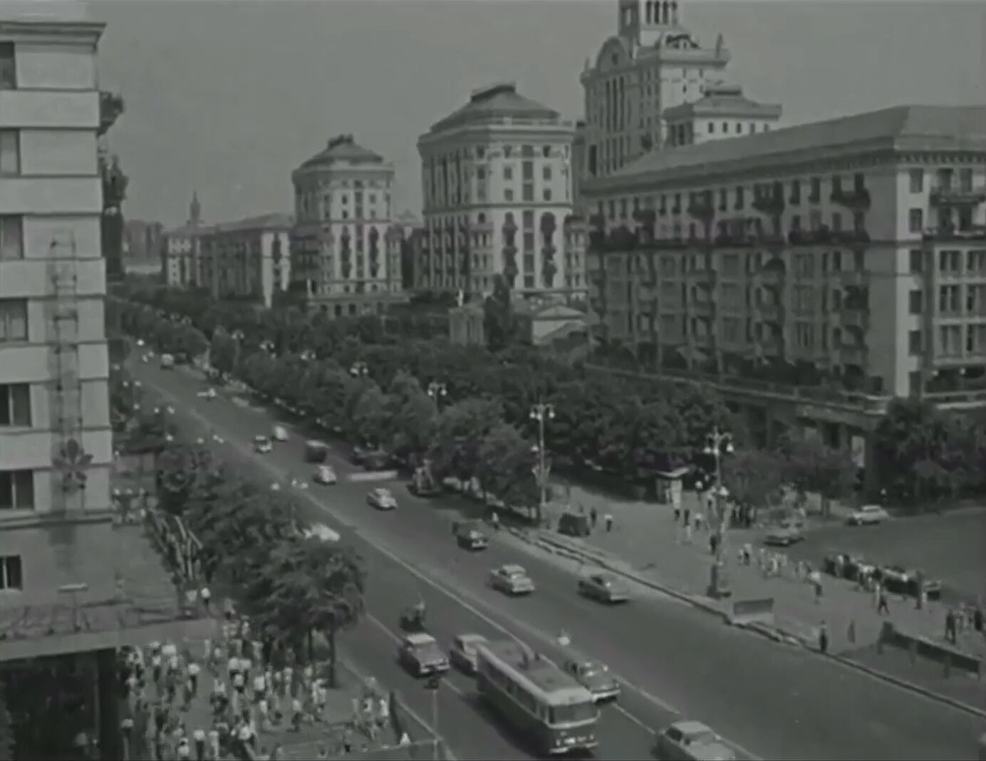 В сети показали, каким был Киев в 1968 году в объективе кинохроники. Архивное видео