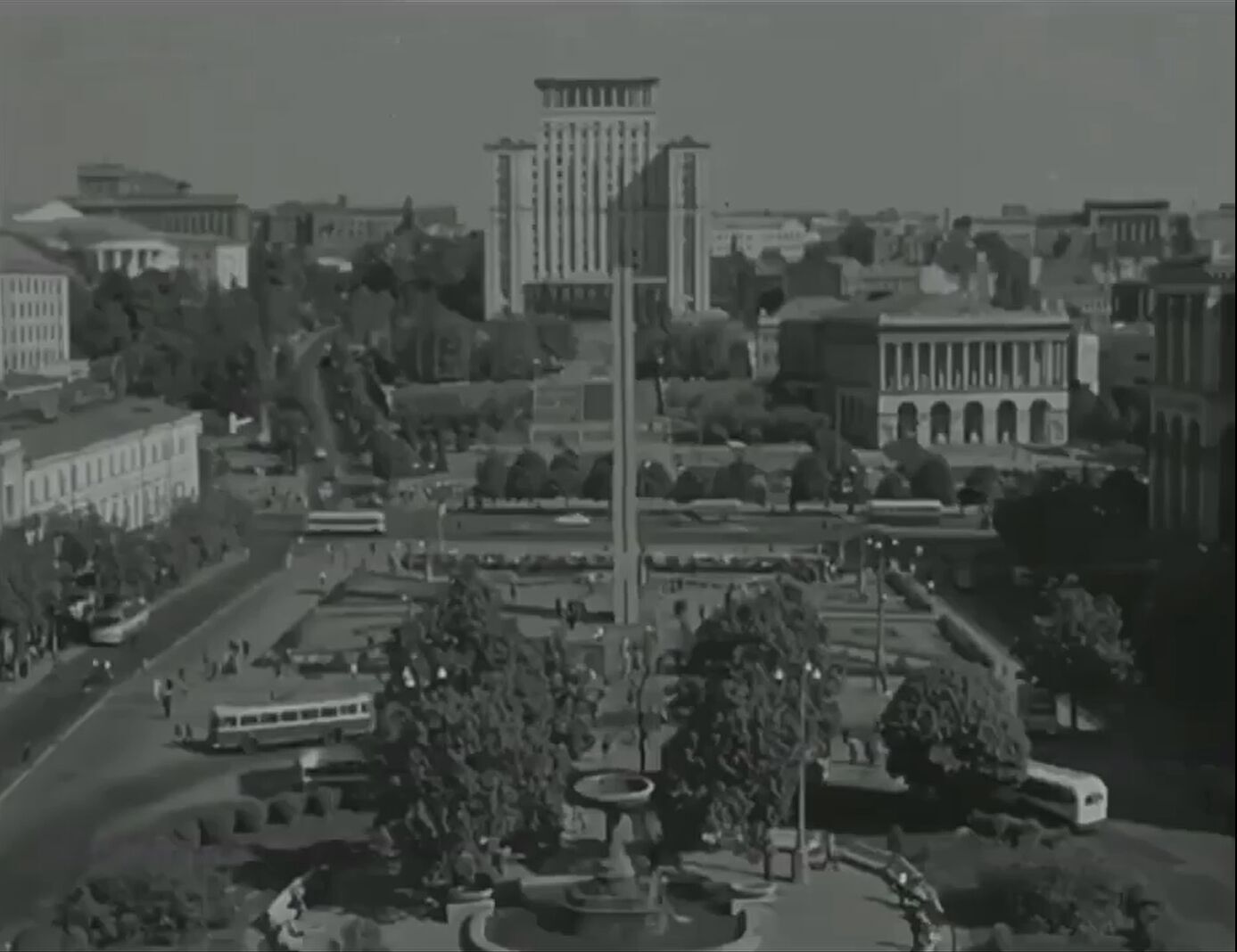 У мережі показали, яким був Київ у 1968 році в об’єктиві кінохроніки. Архівне відео