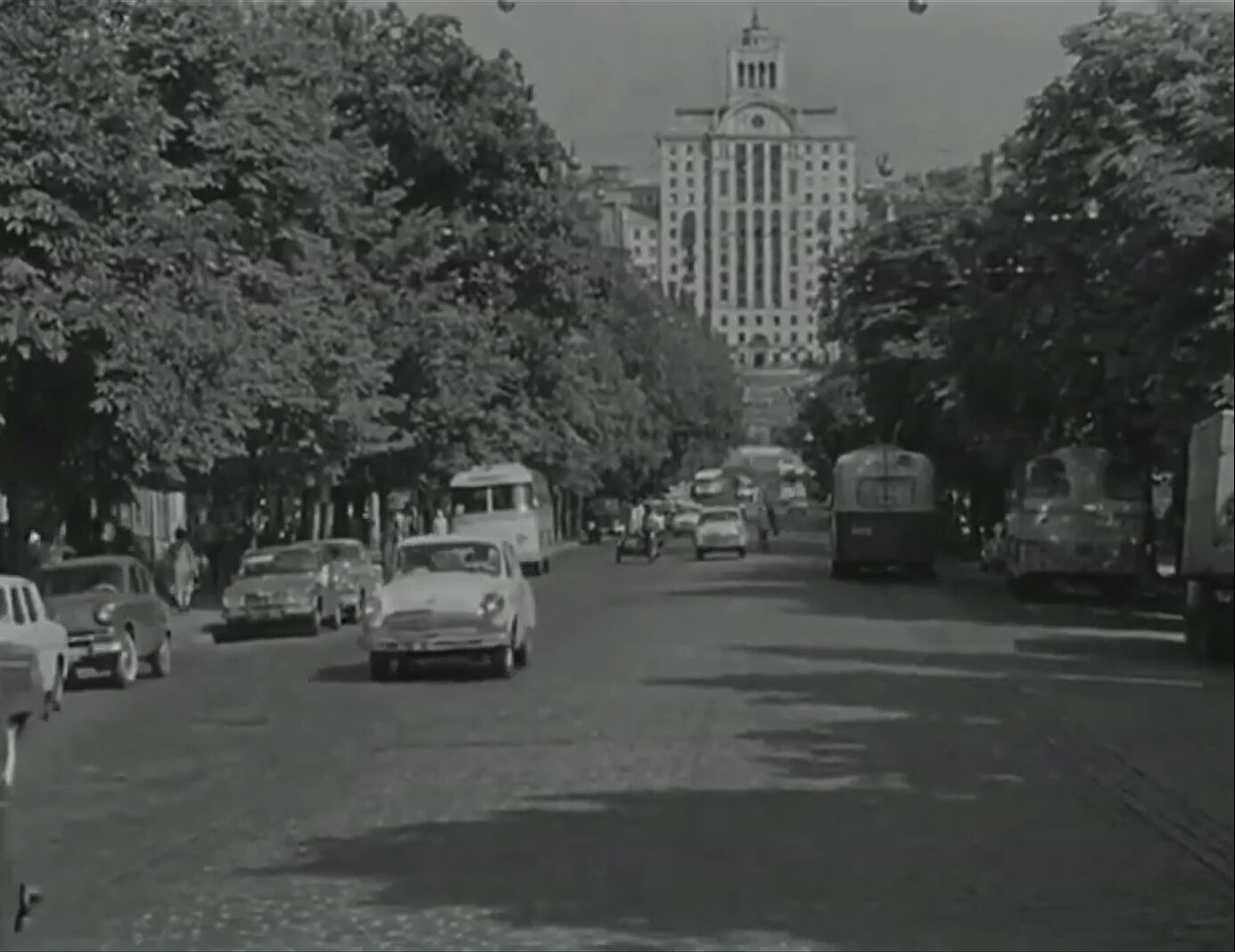 У мережі показали, яким був Київ у 1968 році в об’єктиві кінохроніки. Архівне відео