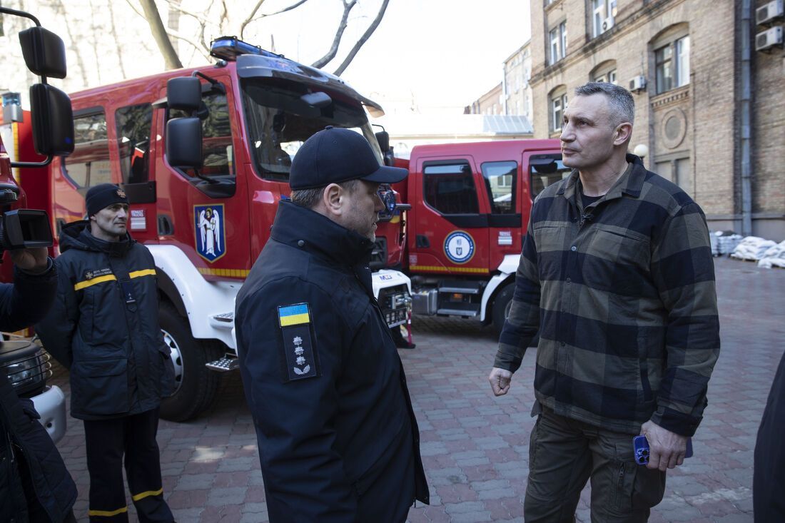 Германия и Польша предоставили Киеву четыре самых современных пожарных авто, – Кличко
