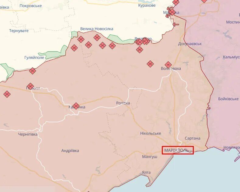 Окупанти у Маріуполі влаштували полювання на рух опору: на "зачистку" відправили мобільні патрулі. Відео