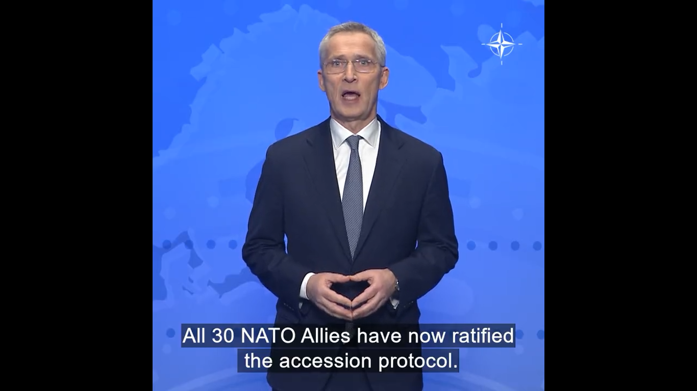 "Это сделает НАТО сильнее": Столтенберг назвал сроки, когда Финляндия станет членом Альянса