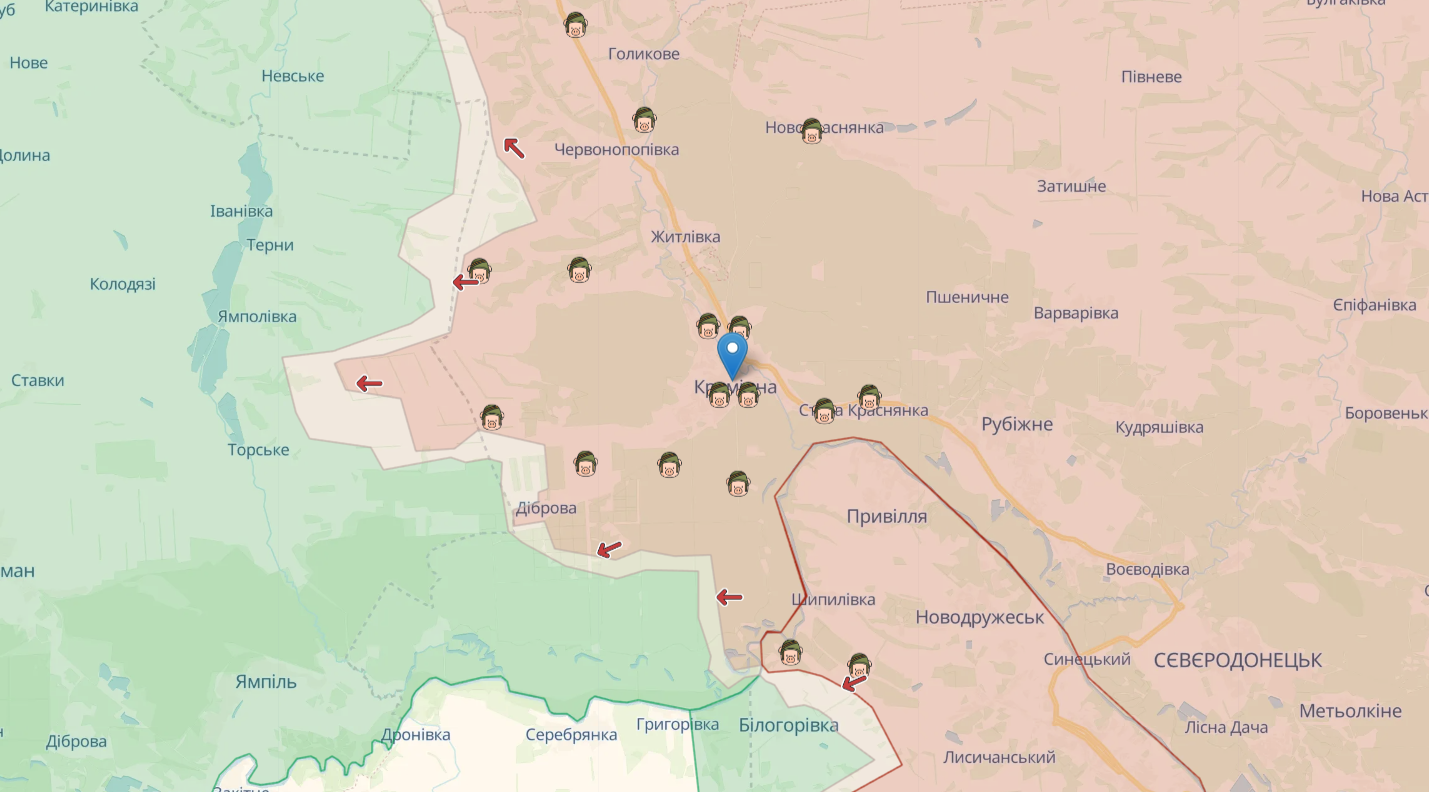 Найважча ділянка фронту – Кремінна: Гайдай розповів про бої в Луганській області