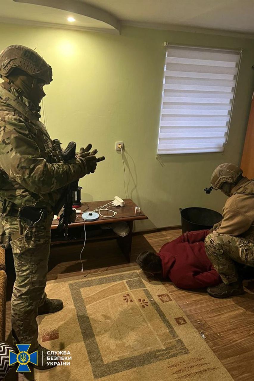 СБУ задержала в Одессе экс-боевика ''Спарты'', воевавшего против ВСУ в районе ДАП. Фото
