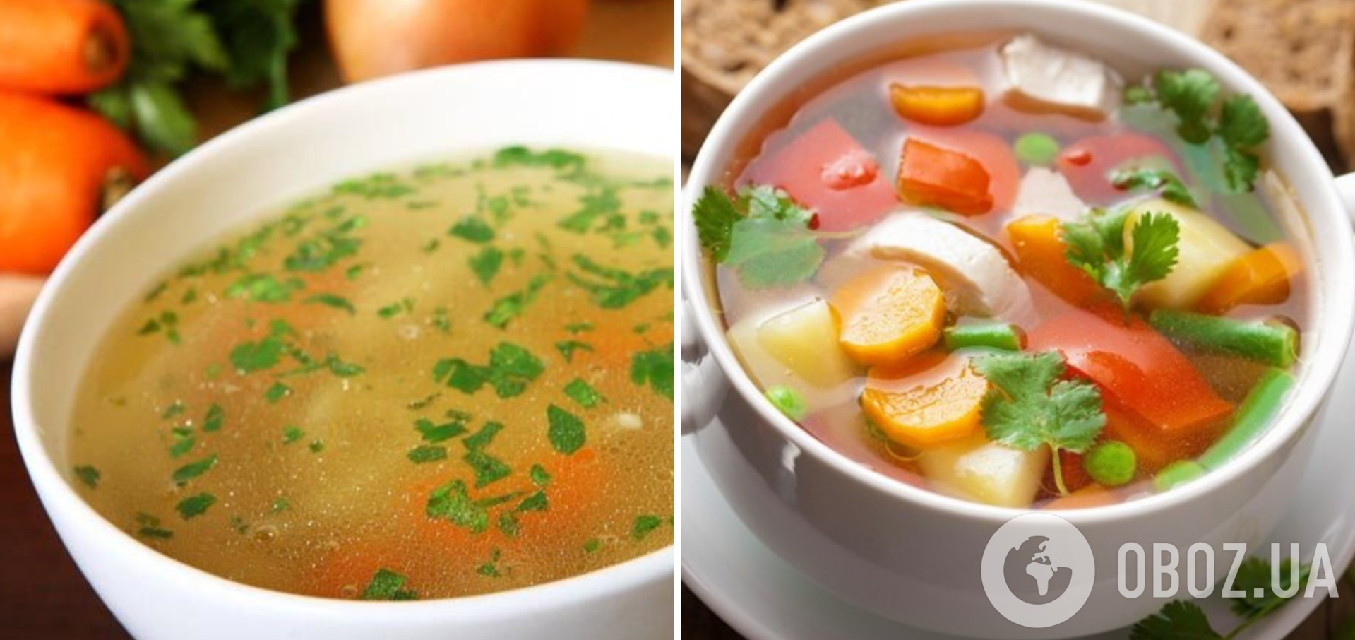 Овощной суп за 15 минут