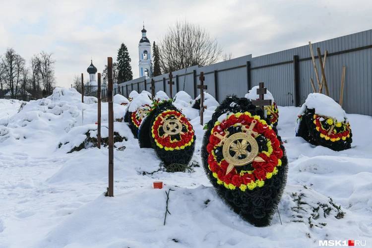 Под Москвой обнаружили кладбище ликвидированных в Украине наемников ЧВК "Вагнер": к их могилам никто не приходит. Фото