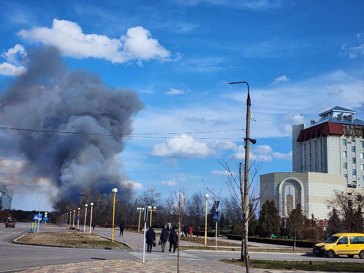 В Енергодарі потужна ''бавовна'': окупанти вже відзвітували про удар українських БПЛА. Фото