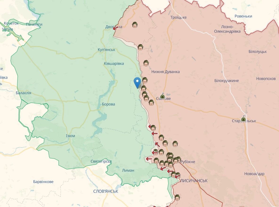 Війська РФ намагаються захопити деокуповані села на Луганщині, штурми йдуть на кількох напрямках, – Гайдай