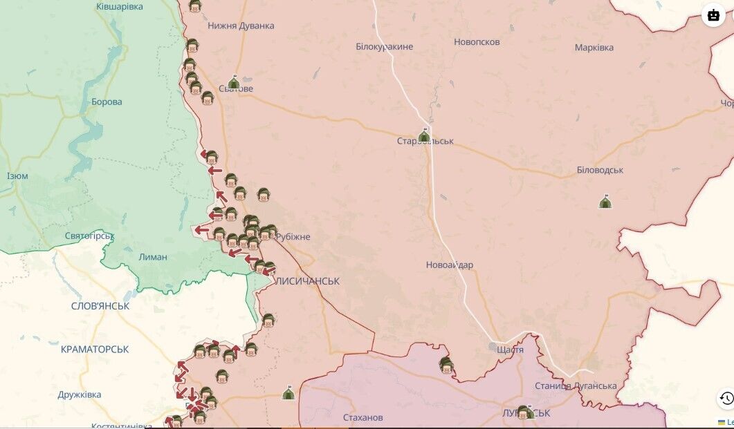 Оккупанты в Луганской области пытаются вести наступательные действия со всех сторон: подключают авиацию и тяжелую технику, – Гайдай