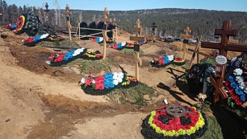 Контракт закінчено: в Росії та на Луганщині виявили сім масових поховань "вагнерівців"