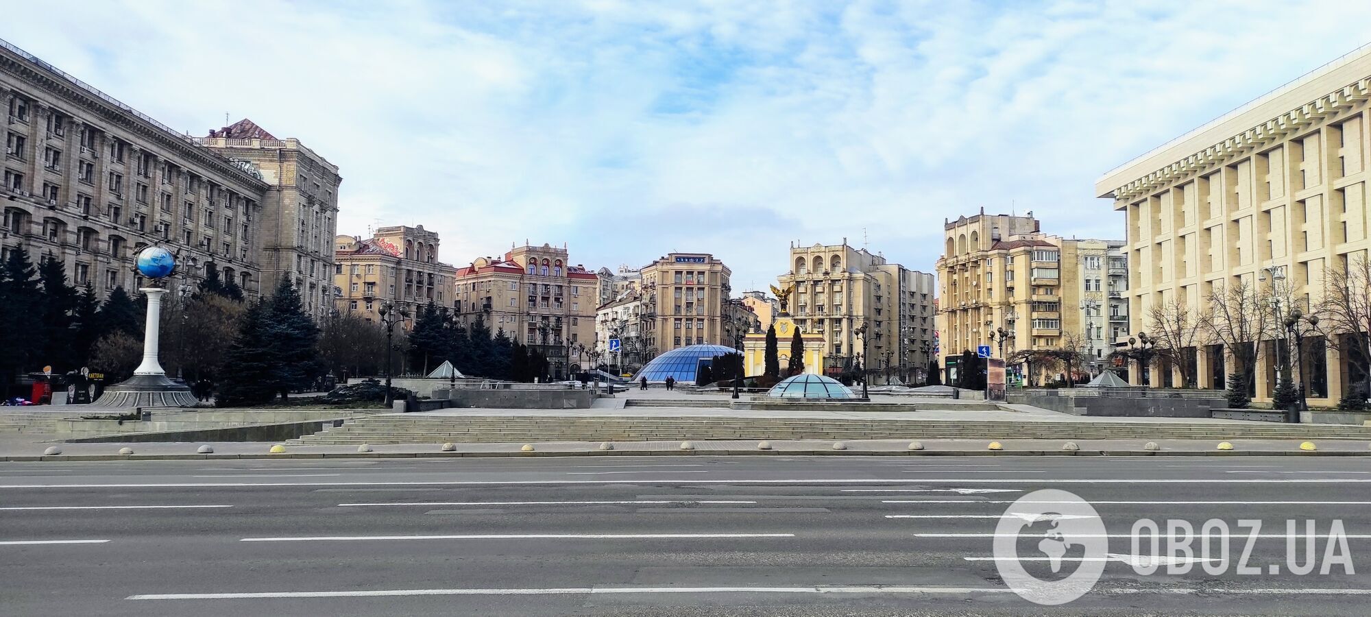 У мережі опублікували унікальну панораму Майдану Незалежності 1939 року, зроблену з рідкісного ракурсу. Фото