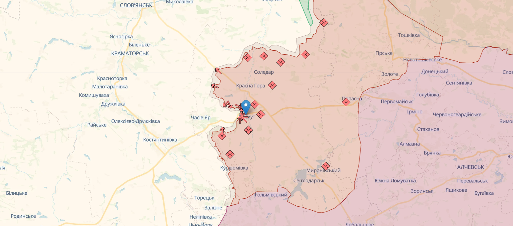 Українські прикордонники у Бахмуті розбили групу з 20 "вагнерівців": сховатися не вийшло