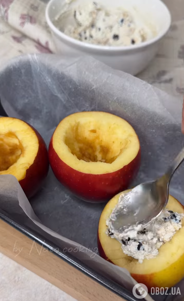 Як смачно запекти яблука з сиром: усі компоненти залишаються корисними 