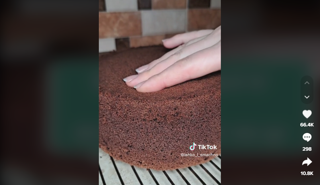 Рецепт шоколадного бисквита на кипятке