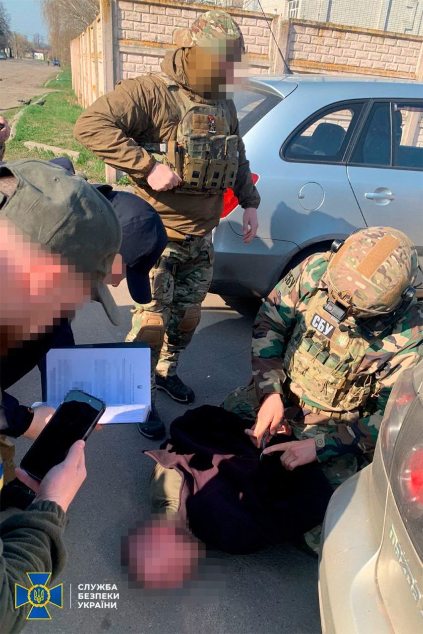СБУ задержала вражеского агента, искавшего слабые места на границе Украины и РФ. Фото