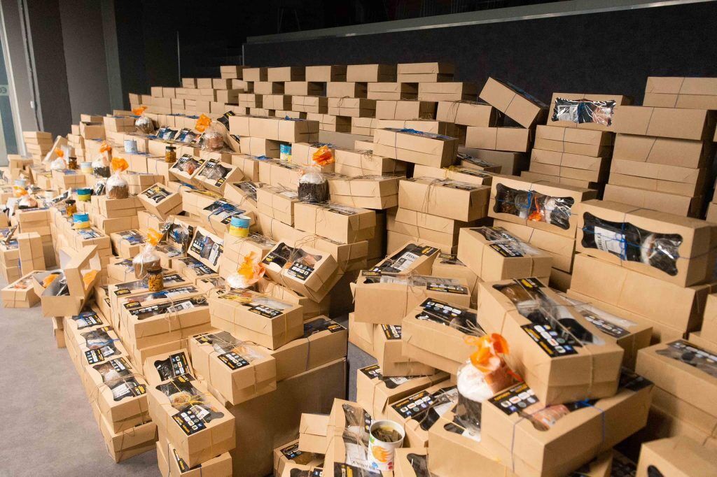 Марина Порошенко та "Солідарна Молодь" зібрали 2 тисячі великодніх кошиків для військових