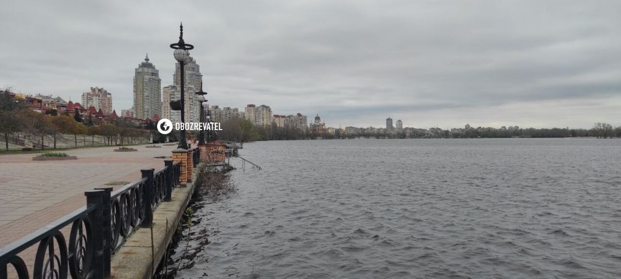Киев из-за наводнения превратился в Венецию: эксклюзивные фоторепортаж и видео