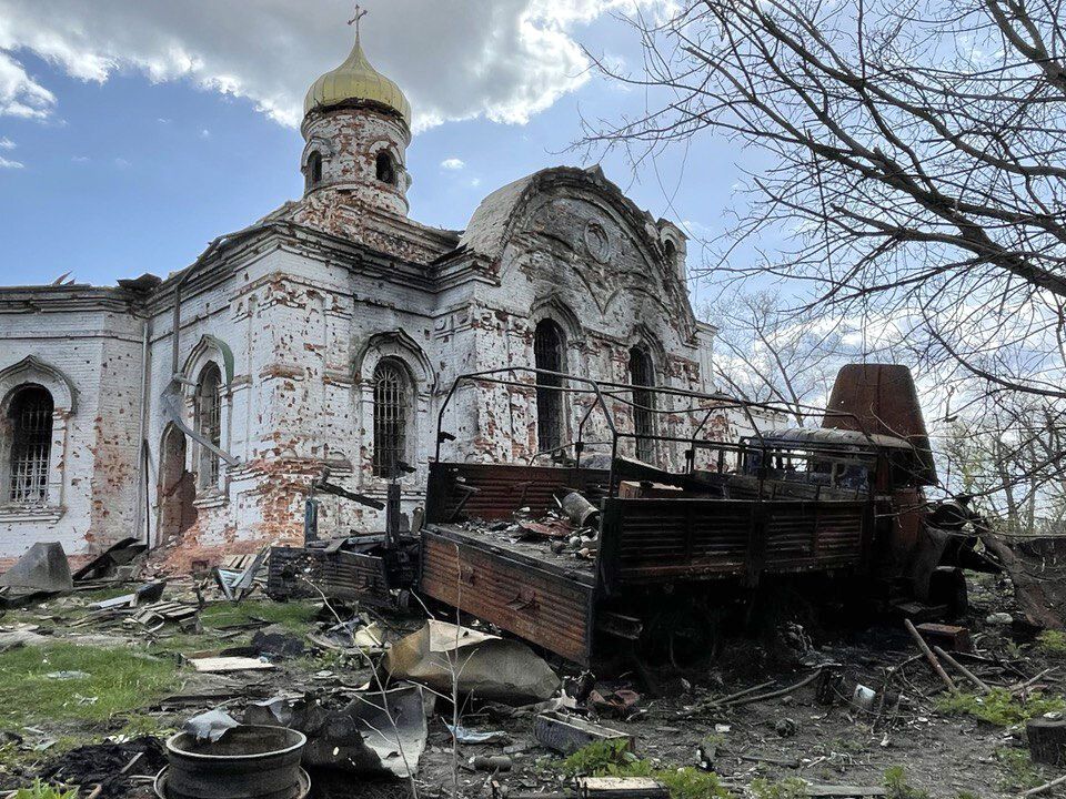 Вознесенська церква у Лукашівці. Травень-2022