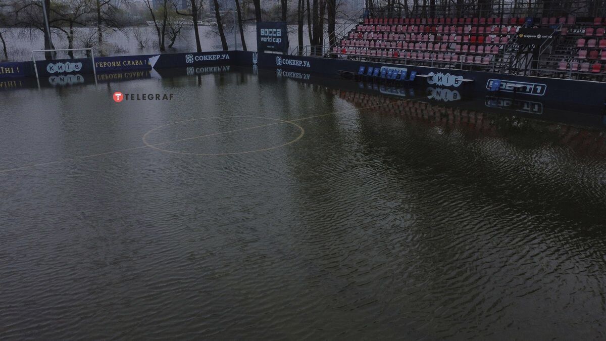Потоп у київському Гідропарку
