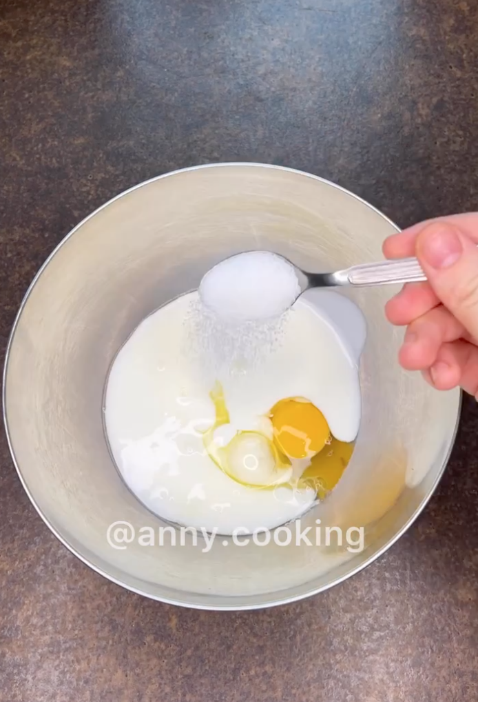 Яйца с кефиром