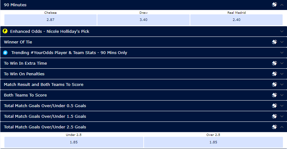 "Челсі" – "Реал": де дивитися чвертьфінал Ліги чемпіонів