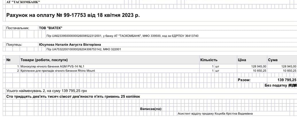 Потрібно терміново викупити монокуляр для спецпризначенців у Бахмуті. Прошу допомоги